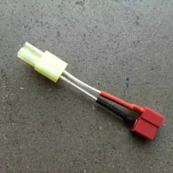 ADAPTADOR PEQUEÑO DE TAMIYA MACHO A TDEAN HEMBRA
