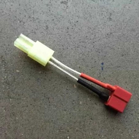 ADAPTADOR PEQUEÑO DE TAMIYA MACHO A TDEAN HEMBRA