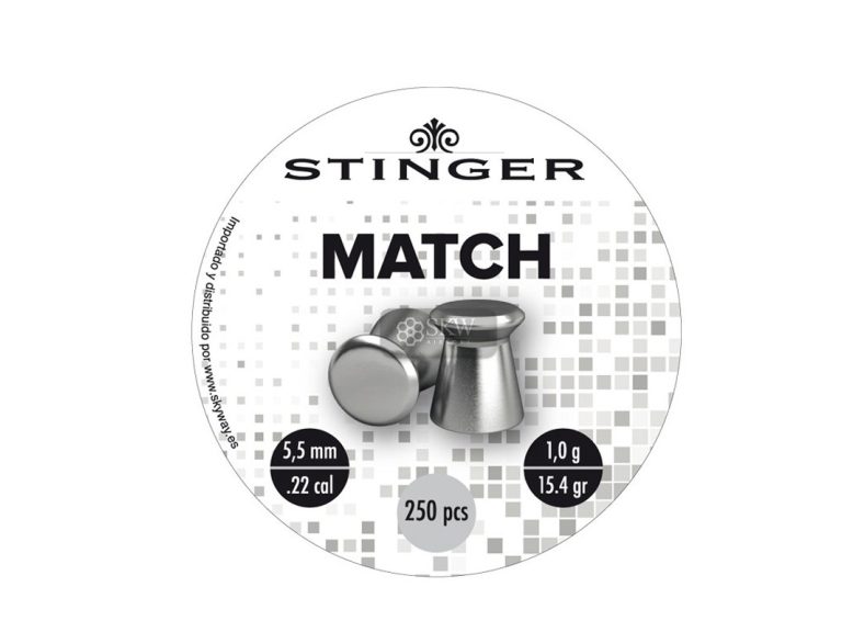 Perdigón Stinger 5.5mm Plano Balines