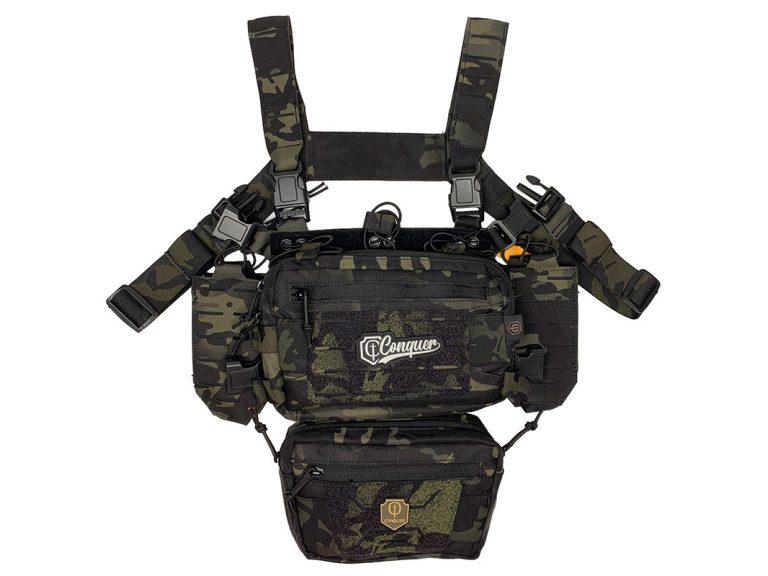 Chest Rig Conquer Multicam Black