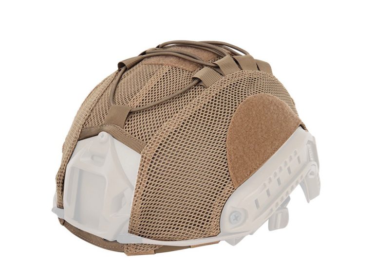Cubrecasco color tan fast velcro parche