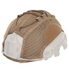 Cubrecasco color tan fast velcro parche