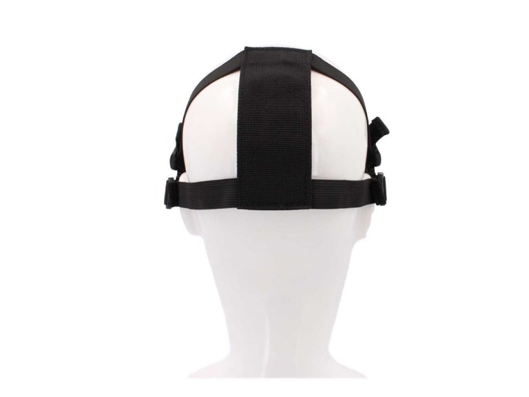 Protección Facial casco cabeza Negra