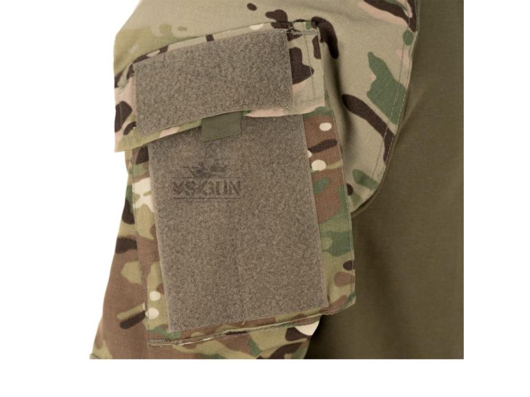 Camiseta táctica multicam