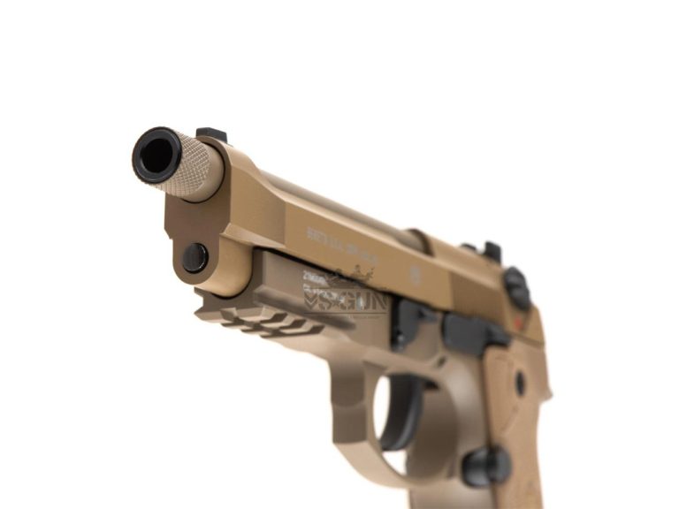 Umarex M9 A3 Dark Earth Full Metal vista frotal