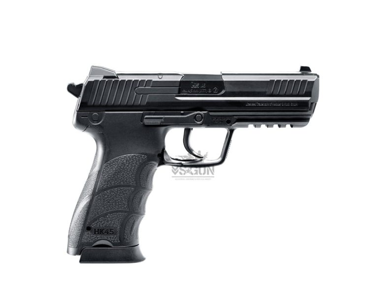 Pistola H&K HK45 Co2 4.5mm Umarex vista lateral 2