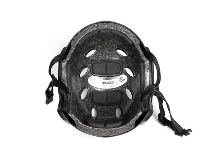 Casco FMA PJ Simple Negro Vista Espacio dentro