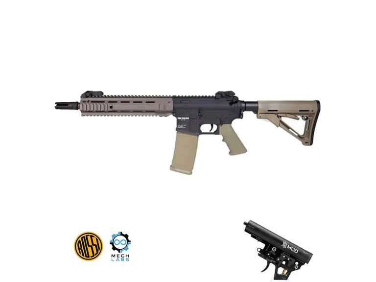 Réplica HPA M4 Rossi Mech Labs SAS Tan/Negra