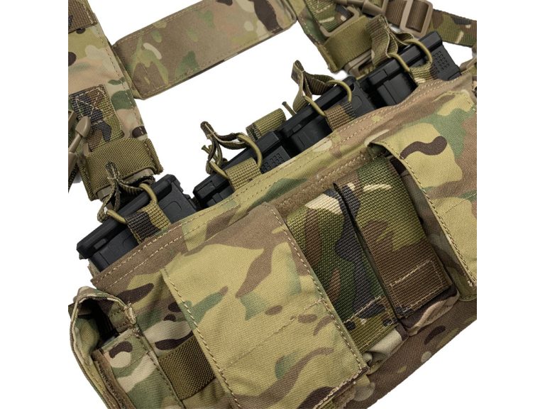 Chaleco Multi Chest Rig Conquer Multicam Espacio para Cargadores