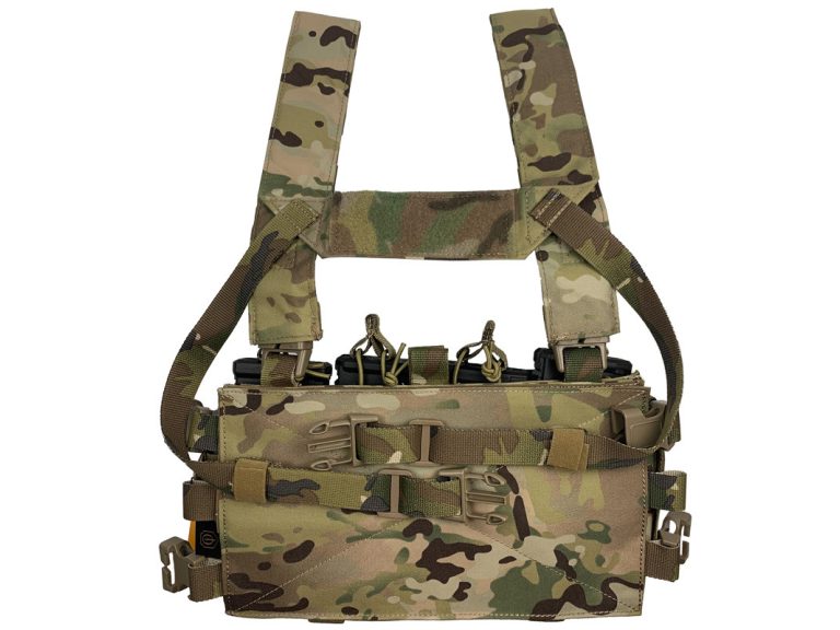 Chaleco Multi Chest Rig Conquer Multicam Vista Trasera