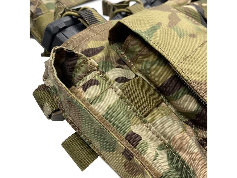Chaleco Multi Chest Rig Conquer Multicam Detalles