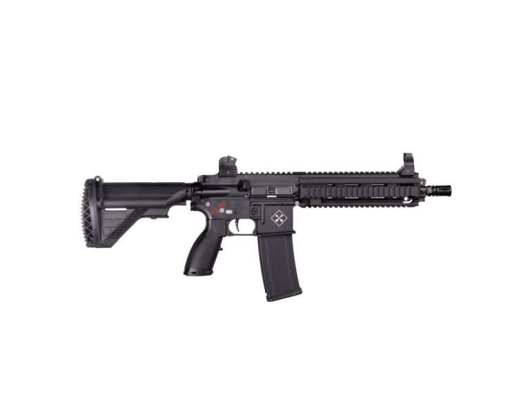 Réplica AEG 416 Saigo Shogun Aster Bluetooth MK1 Negro Vista Lateral