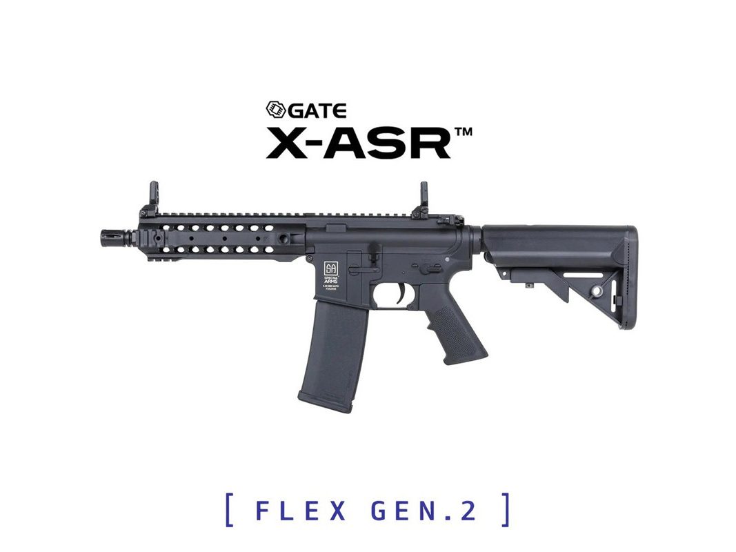 Réplica Specna Arms SA-F01 Flex Gen2 X-ASR Negro