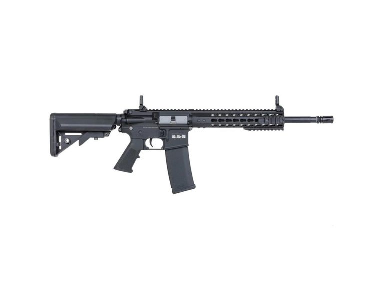 Réplica Specna Arms SA-F02 Flex Gen2 X-ASR negro vista lateral 1