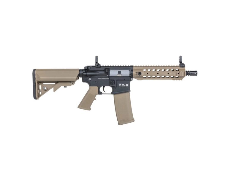 Réplica Specna Arms SA-F01 Flex gen2 X-ASR negro tan vista lateral 1