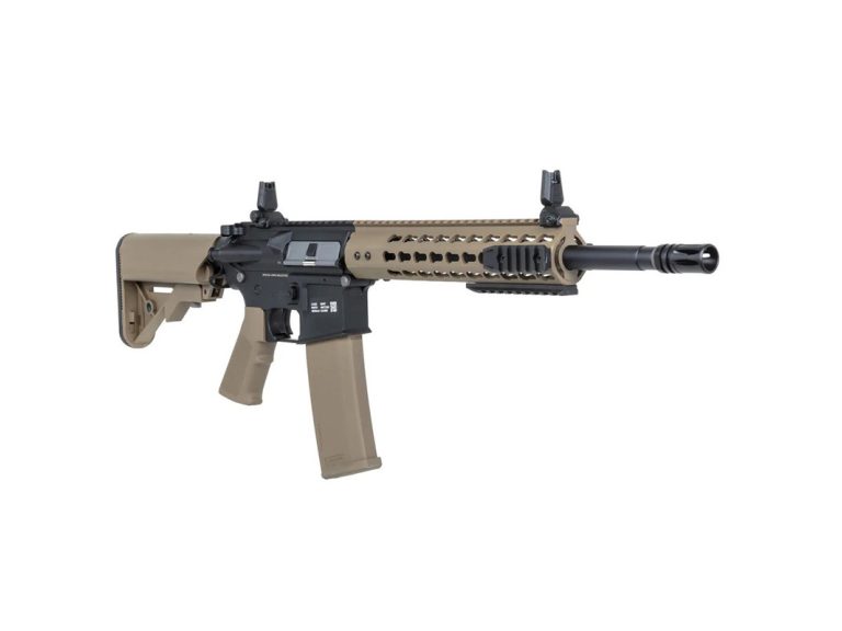 Réplica Specna Arms SA-F02 Flex gen2 X-ASR negro tan vista frontal 2