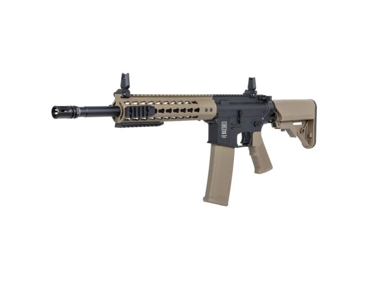 Réplica Specna Arms SA-F02 Flex gen2 X-ASR negro tan vista frontal 1