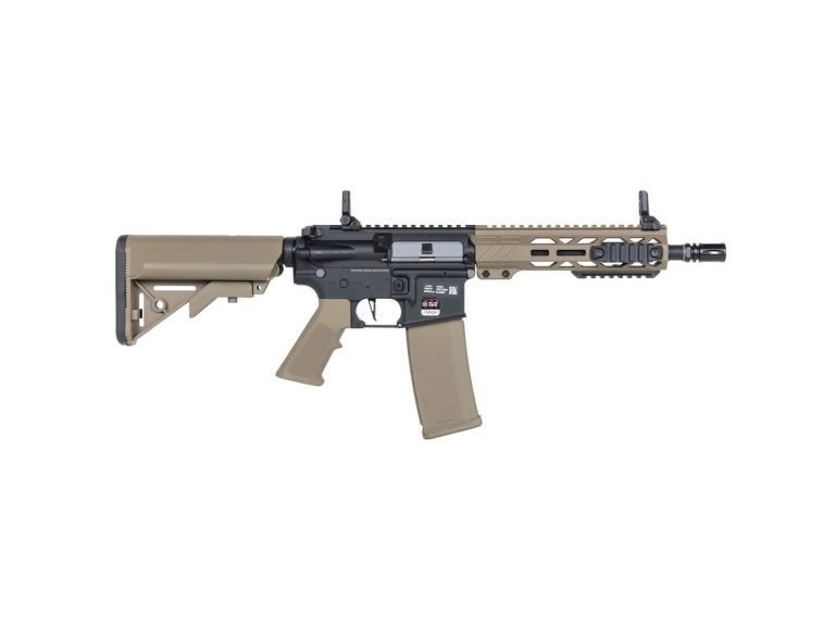 Réplica Specna Arms SA-F08 Flex Gen2 Hal Etu negro tan vista lateral 1