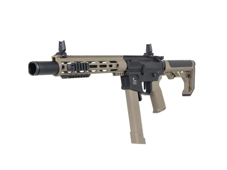 Réplica Specna Arms SA-FX02 Flex Gen2 Hal Etu negro tan vista lateral 2