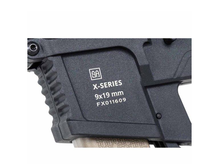Réplica Specna Arms SA-FX02 Flex Gen2 Hal Etu negro tan grabados láser
