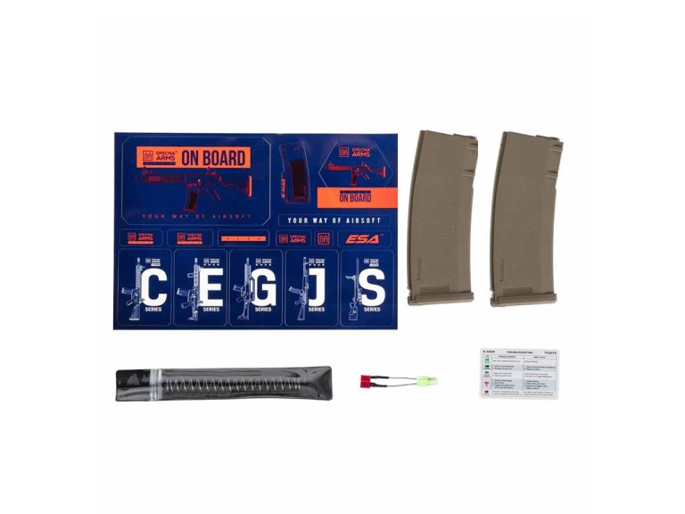 Réplica Specna Arms sa-c20 L core gen2 Hal Etu negra bronce accesorios
