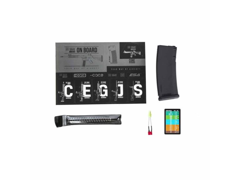 Réplica Specna Arms SA-C24 Core Gen2 Hal Etu negro accesorios