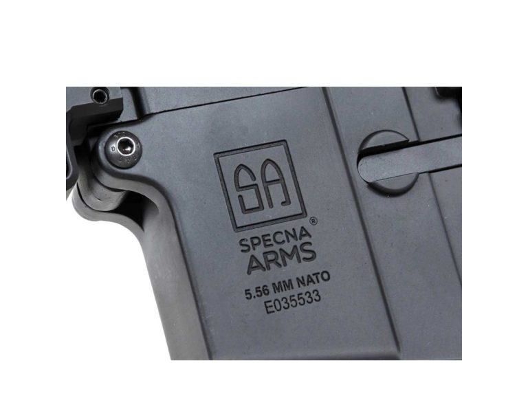 Réplica Specna Arms SA-E23-L edge gen2 hal2 negro grabados