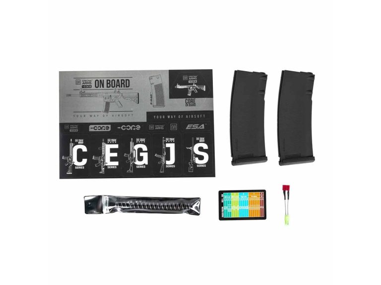 Réplica Specna Arms SA-E23-L edge gen2 hal2 negro accesorios