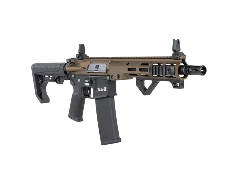 Réplica Specna Arms SA-E23-L edge hal2 gen2 negro bronce vista lateral 3