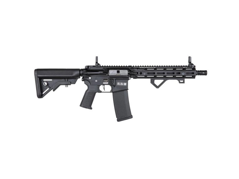 Réplica Specna Arms Daniel Defense SA-E27 Edge HAL2 bluetooth Gen2 10,5" negro vista lateral 1