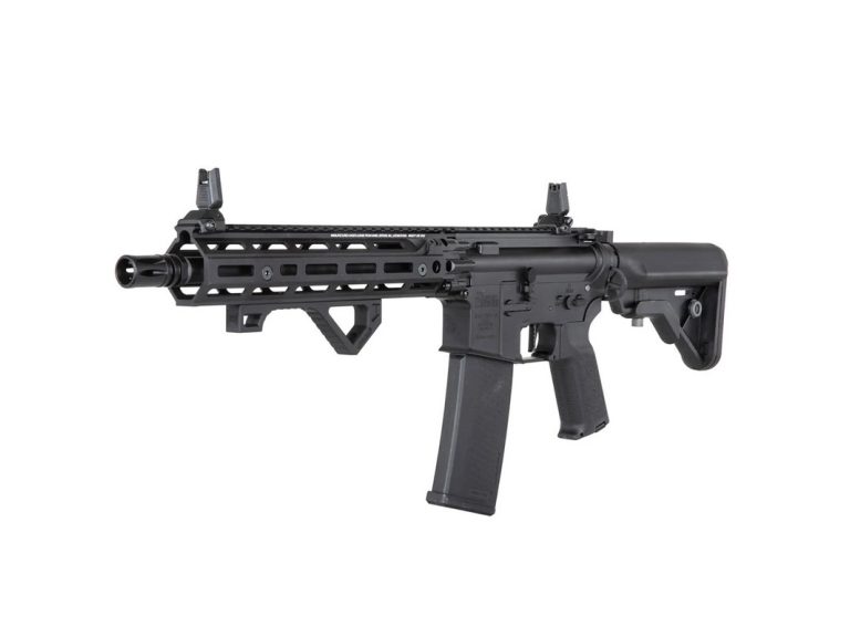 Réplica Specna Arms Daniel Defense SA-E27 Edge HAL2 bluetooth Gen2 10,5" negro vista lateral vista lateral 2