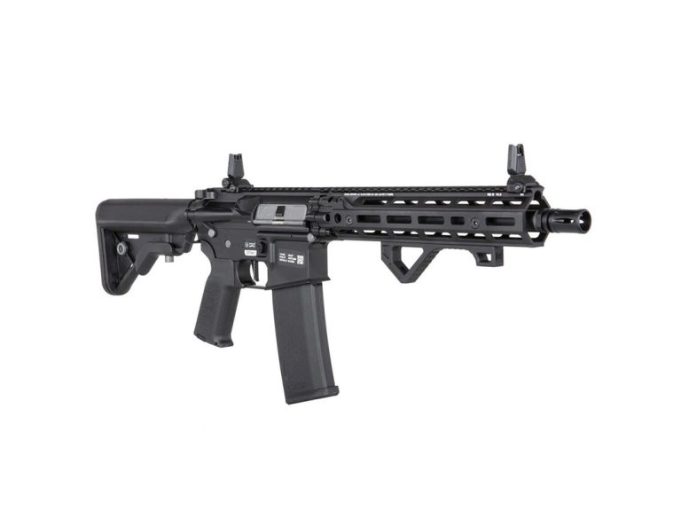 Réplica Specna Arms Daniel Defense SA-E27 Edge HAL2 bluetooth Gen2 10,5" negro vista lateral 3