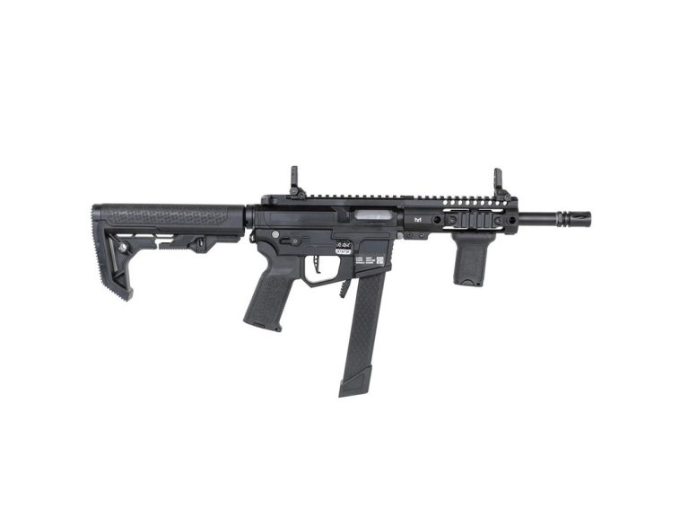 Réplica Specna Arms PRIME SA-PX01 Aster II Brushless negra vista lateral