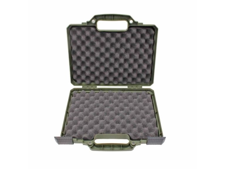 Maletin Pistola Corso Rigido Corsair Mk1 29cm Verde vista interior