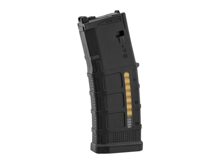 Cargador M4 GBB Double Eagle MWS Negro lateral