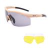 Gafa Corso Revenge Win 3 Coyote + 3 Lentes · VSGun