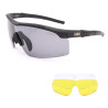 Gafa Corso Revenge Wing 3 con funda + 3 lentes negro · VSGun