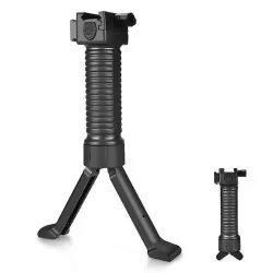 GRIP BIPODE PARA RAIL PICATINNY BATTLEAXE NEGRO