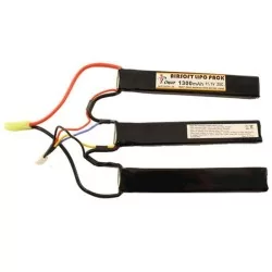 BATERÍA LIPO IPOWER 11.1 V 1300 MAH DE 3 MODULOS PARA REPLICAS