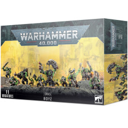 Caja oficial de la unidad Orkos Boyz Warhammer 40k