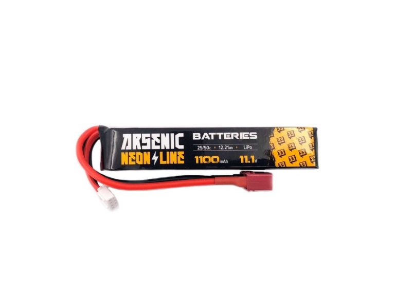 Bateria Lipo Arsenic Lipo 11.1v 1100mah 25c/50c 1stick T-Dean