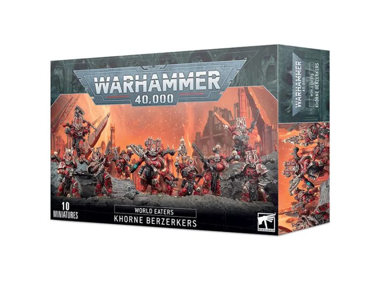 Caja Bersérkeres de Khorne frontal caos devoradores de mundos