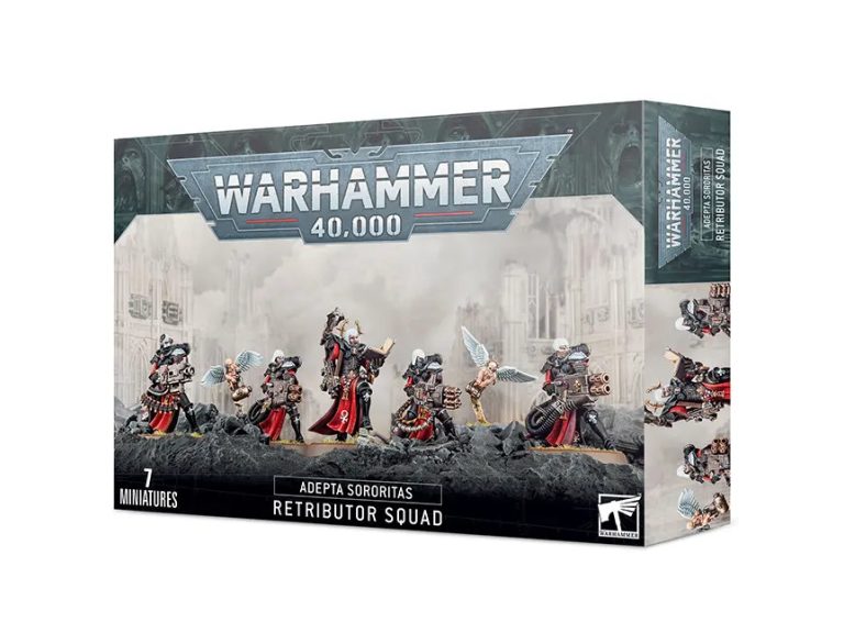 caja escuadra de vengadoras adepta sororitas