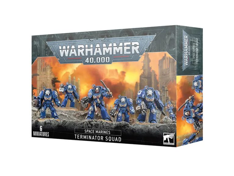 Escuadra de Exterminadores caja marines espaciales warhammer
