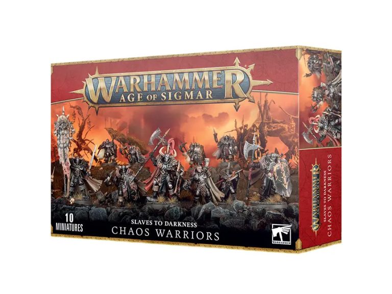 guerreros del caos caja esclavos de la oscuridad warhammer age of sigmar