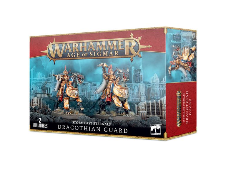 Guardia dracothiana tempestors /desolators age of sigmar forjados por la tormenta aos