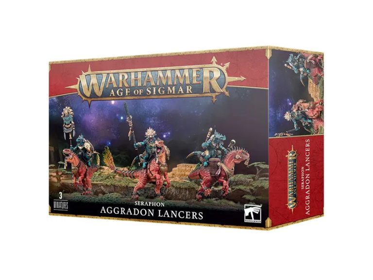 caja de lanceros agradon serafones warhammer age of sigmar