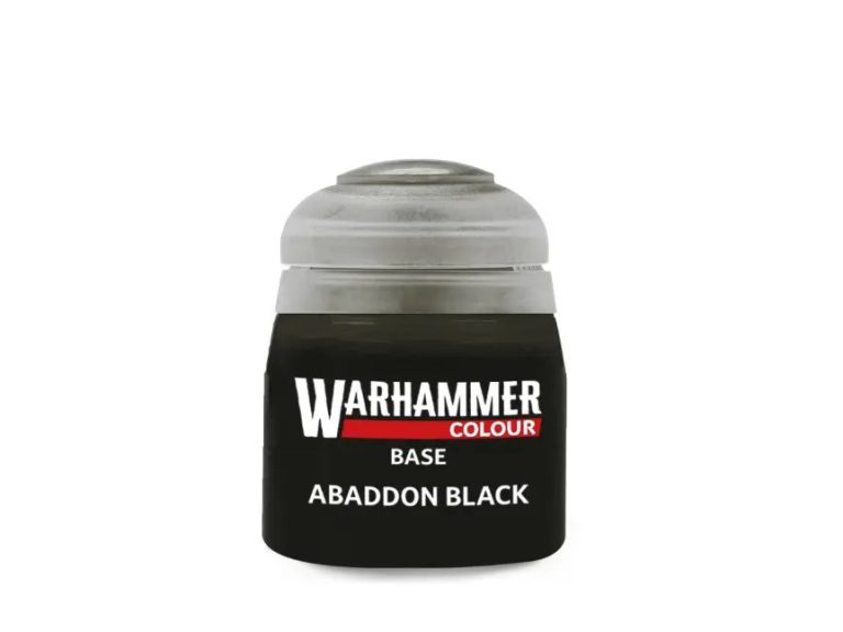 Color Base Abaddon Black  Warhammer colour