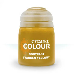 Contrast Iyanden Yellow Warhammer colour bote