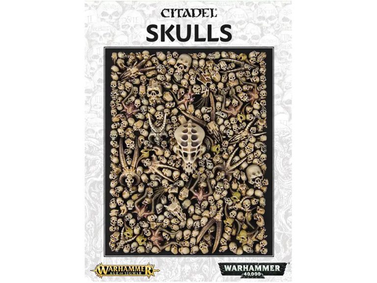 caja craneos skull citadel warhamer AoS 40000